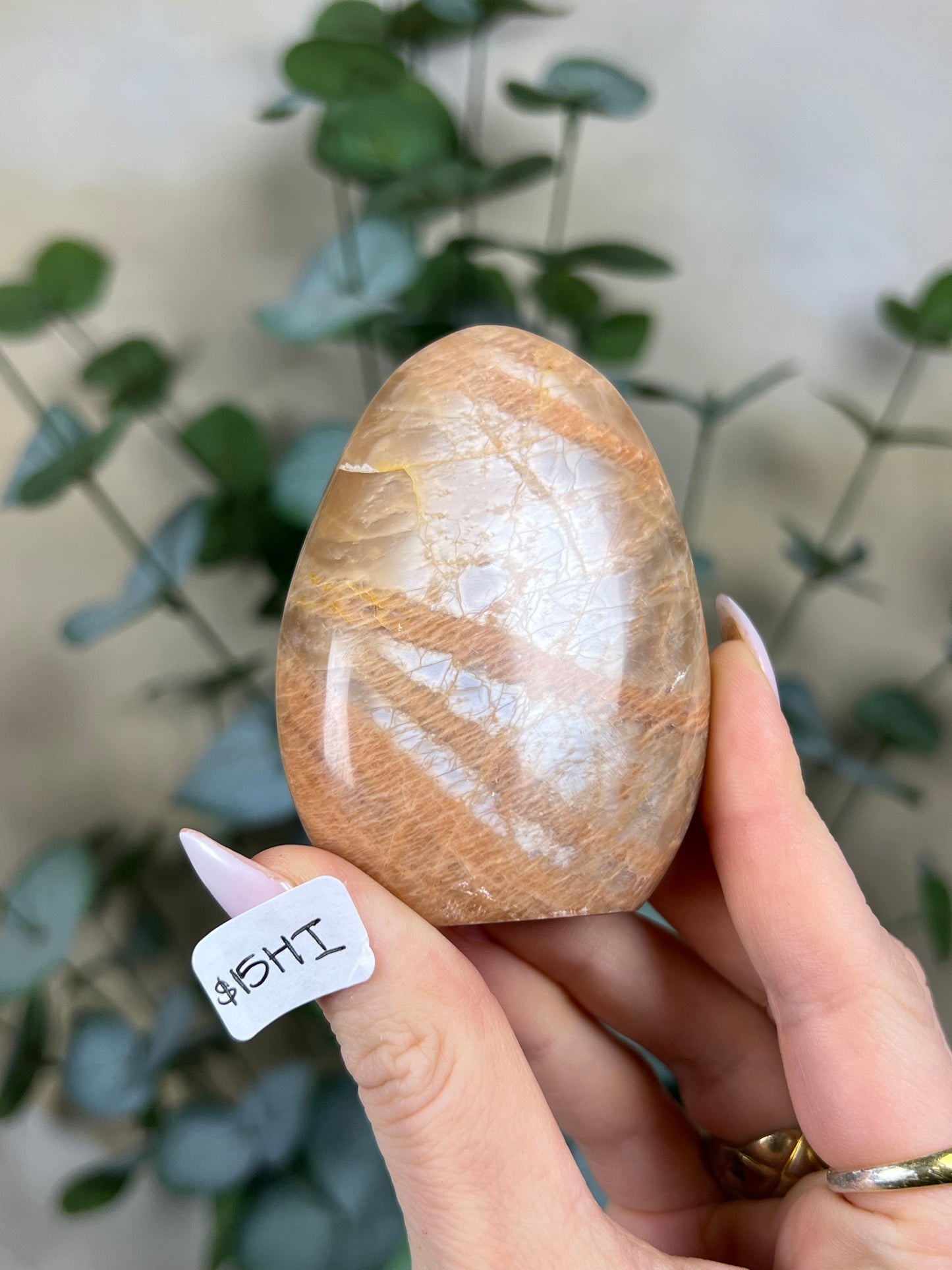 Peach Moonstone Freeforms (15HI, 15HJ)