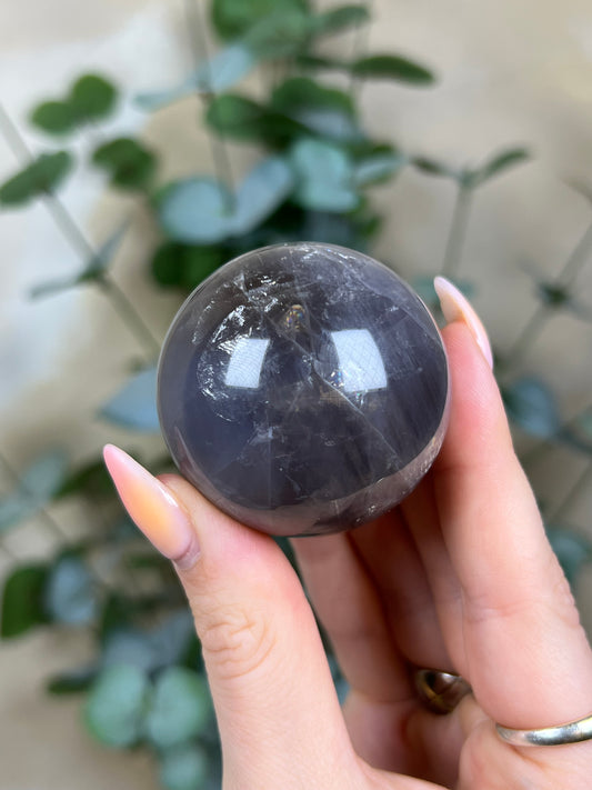 Blue Rose Quartz Sphere (39AE)