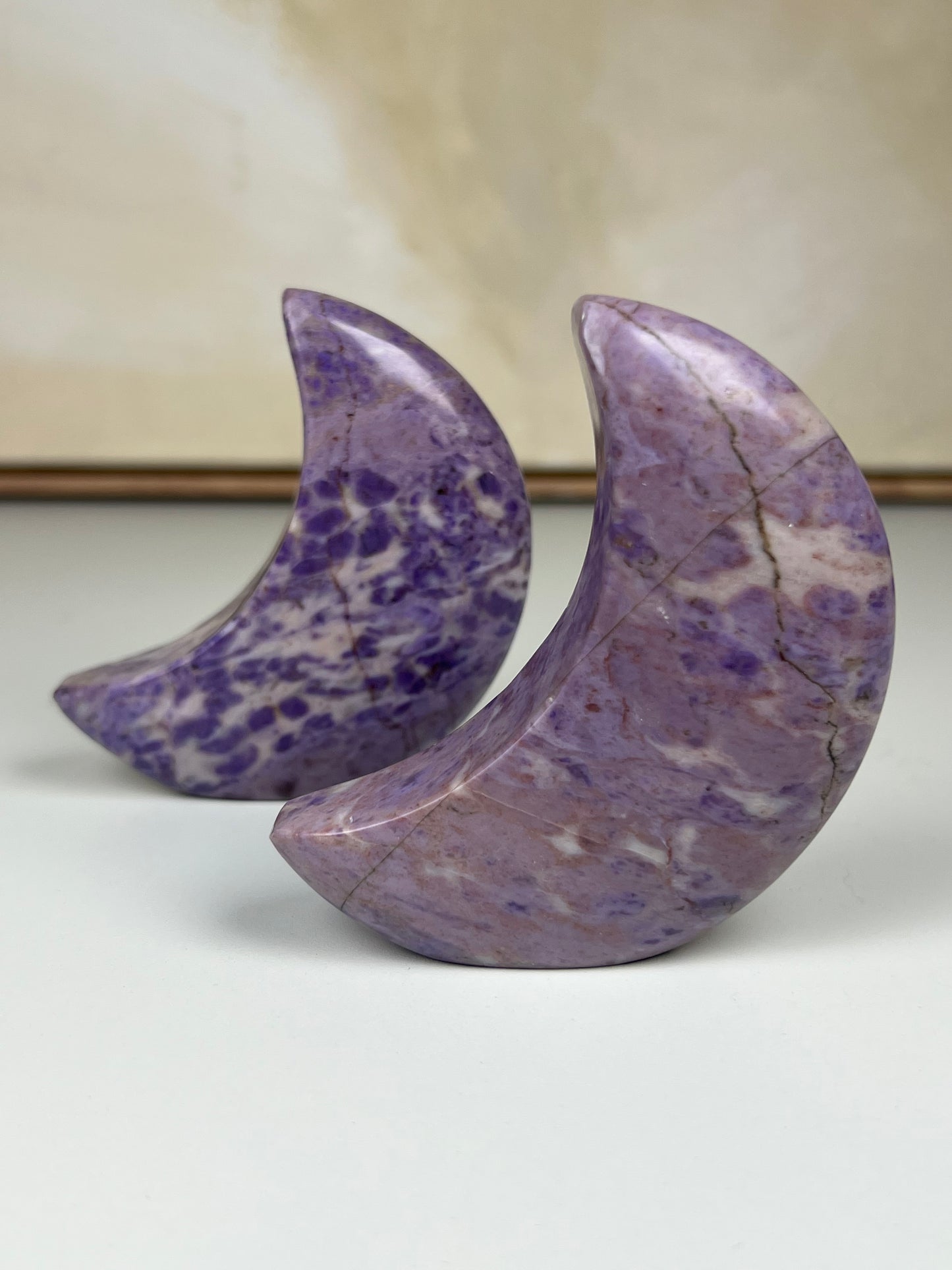 Lavender Jade Standing Moons (56EM, 56EN)
