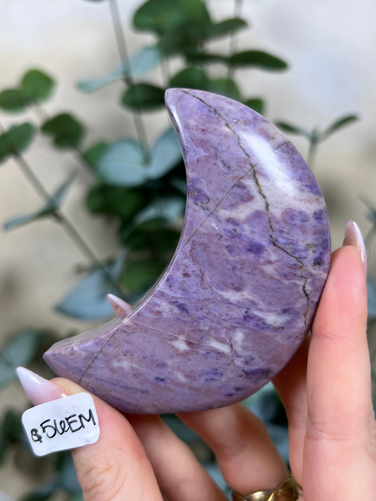 Lavender Jade Standing Moons (56EM, 56EN)