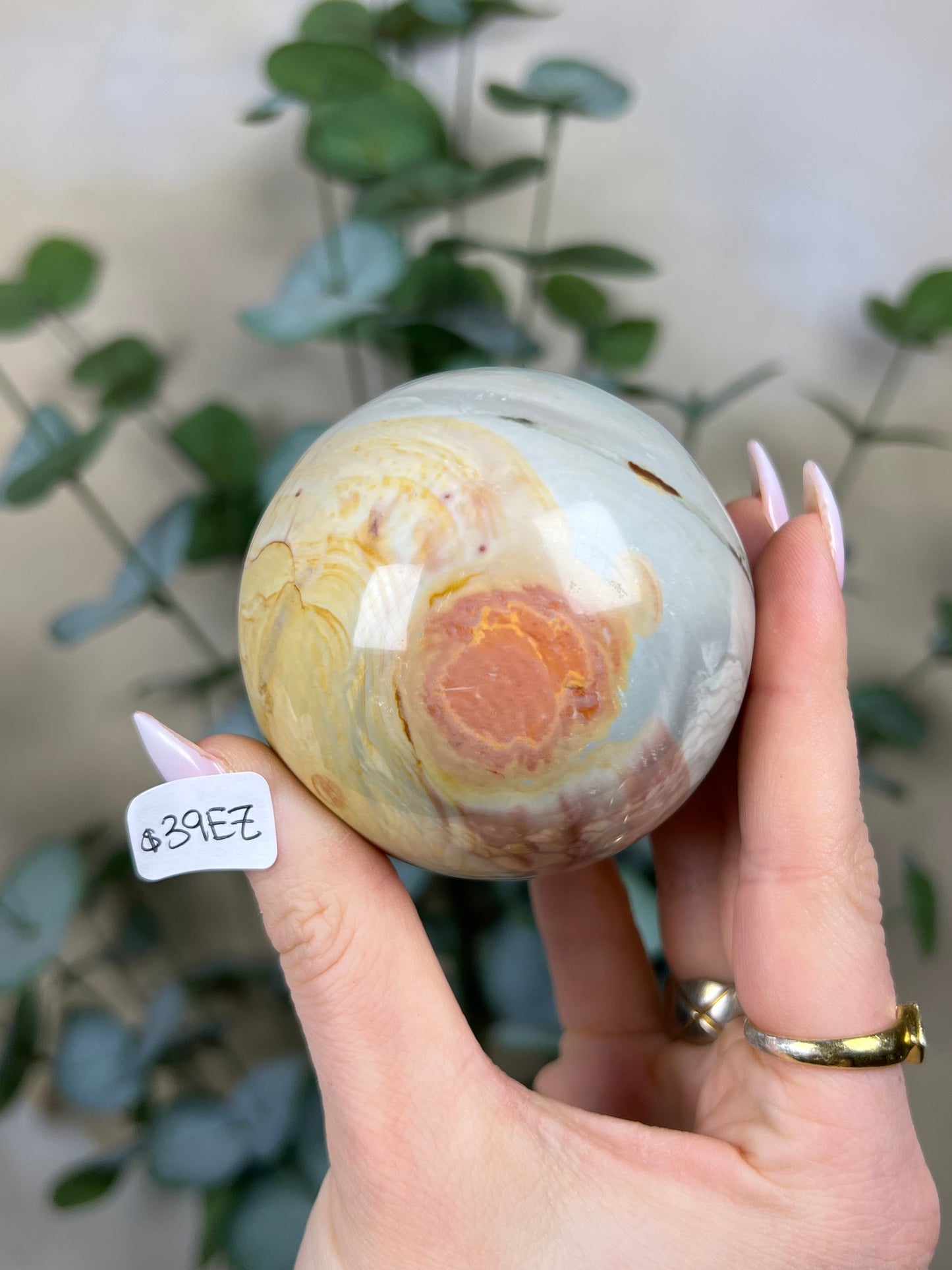 Polychrome Jasper Spheres (29FL, 39EZ)