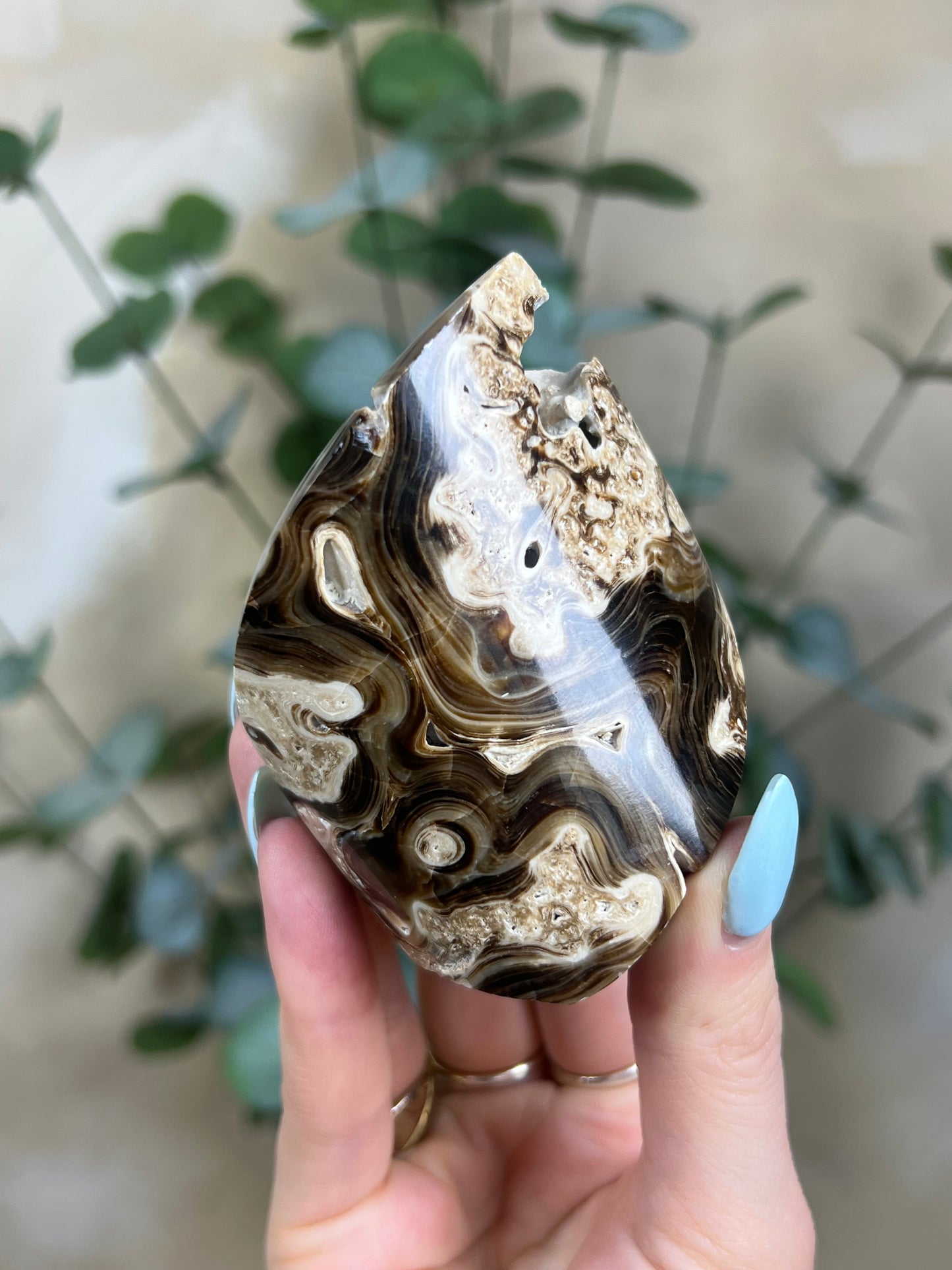 Chocolate Calcite Flame (25AF)