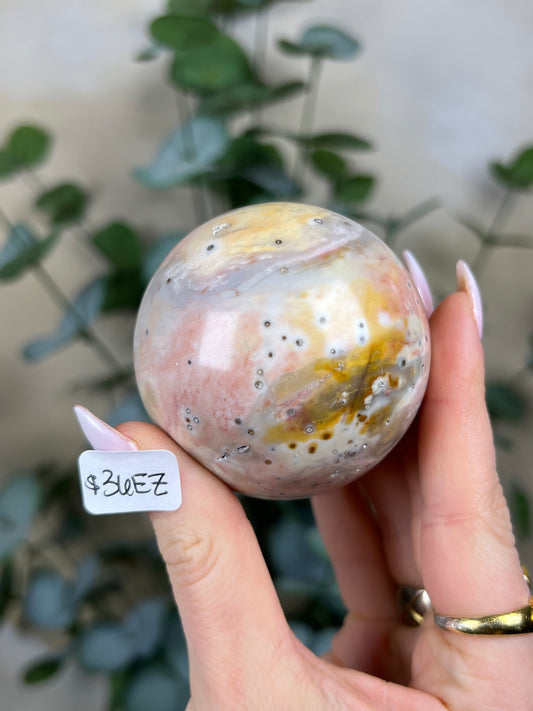 Sea Jasper Spheres (36EZ, 36FA)