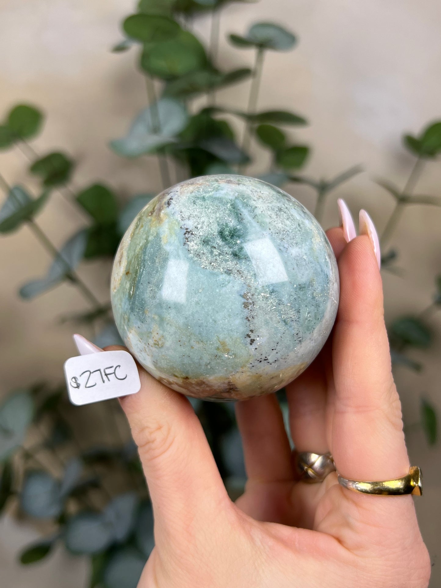 Sea Jasper Spheres (27FB, 27FC)
