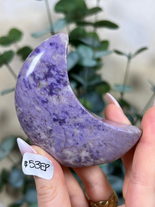 Lavender Jade Standing Moons (53EP, 53EQ)