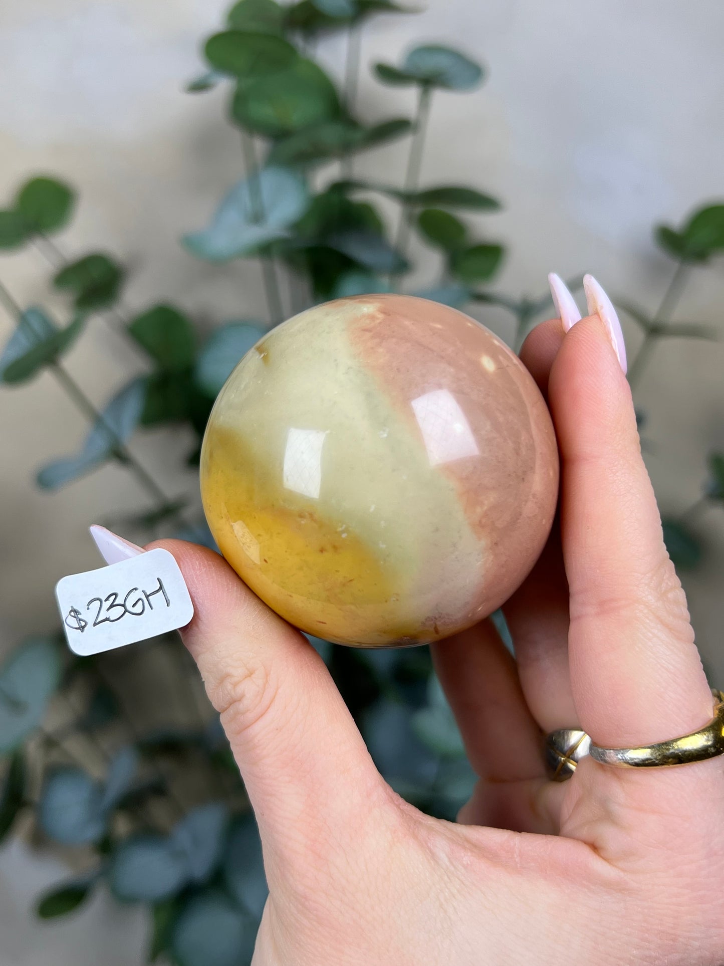 Polychrome Jasper Spheres (13GV, 16GS, 23GH)