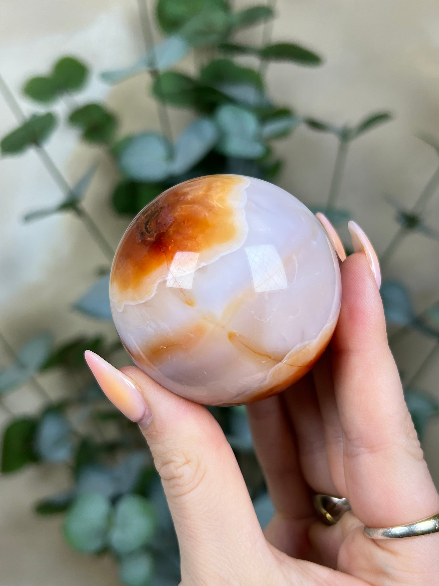 Carnelian Sphere, Brazilian (47AD)