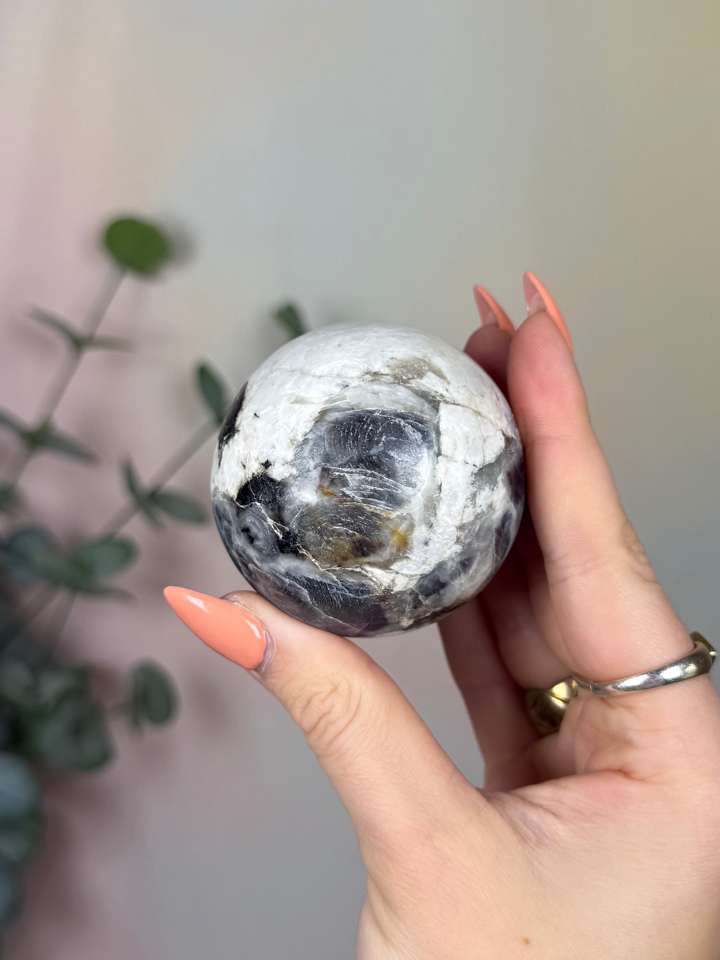 Sapphire in Matrix Sphere (80AA)