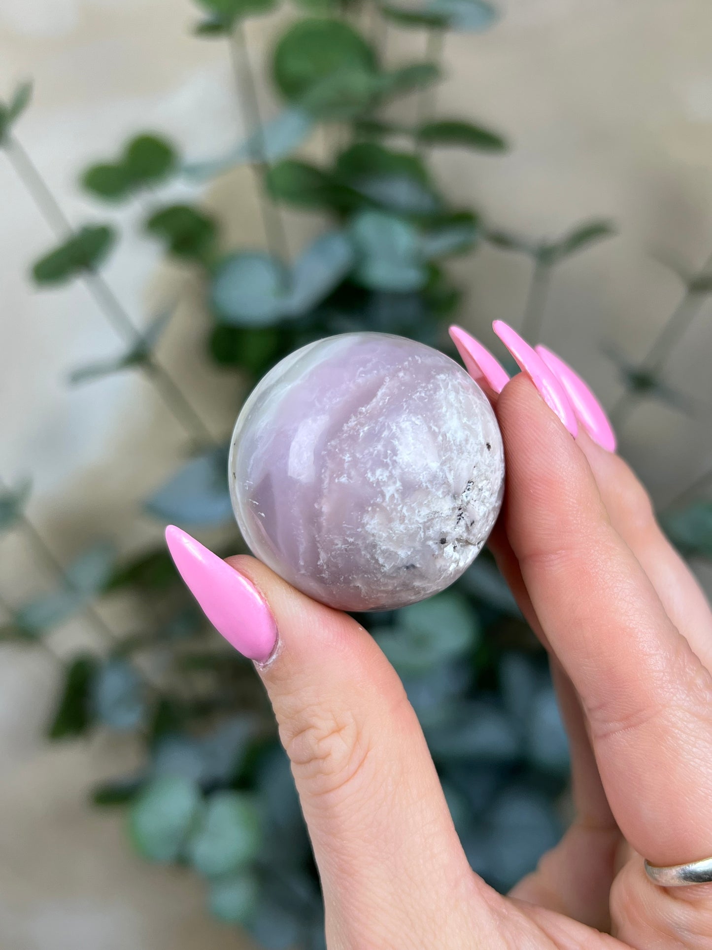 Pink Opal Sphere (19AL)