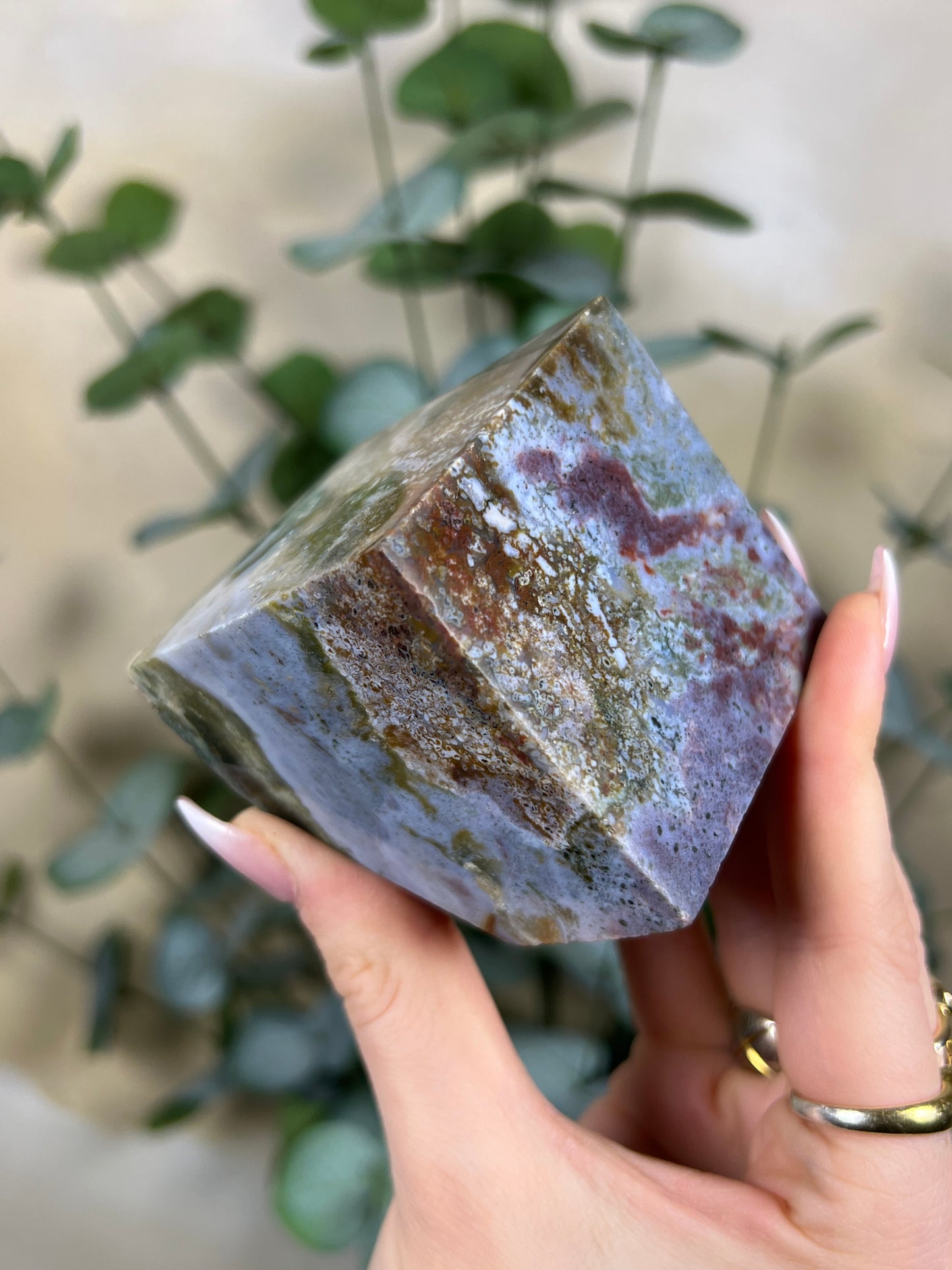Sea Jasper Cube (30FI)