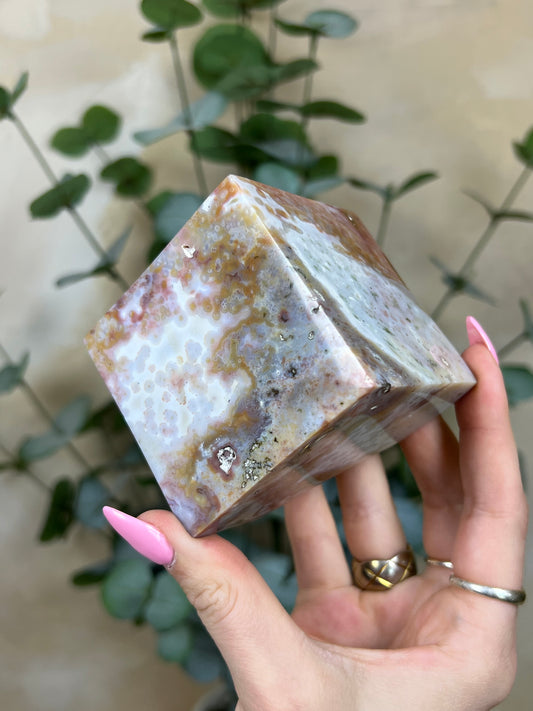 Sea Jasper Cube (52AD)