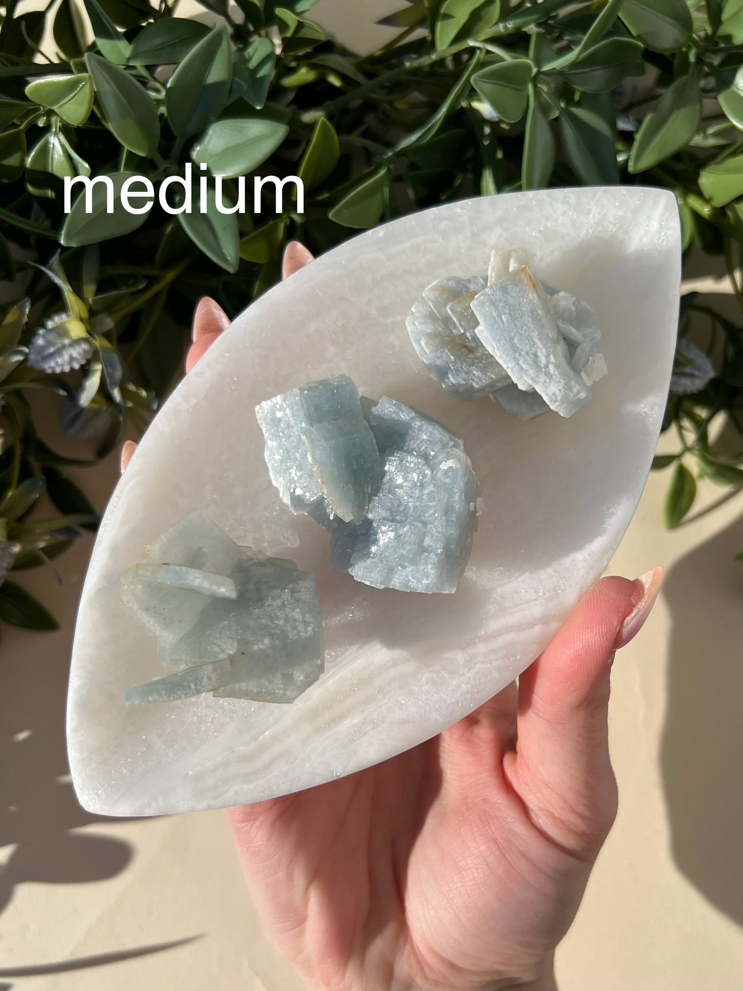 Blue Barite Specimen