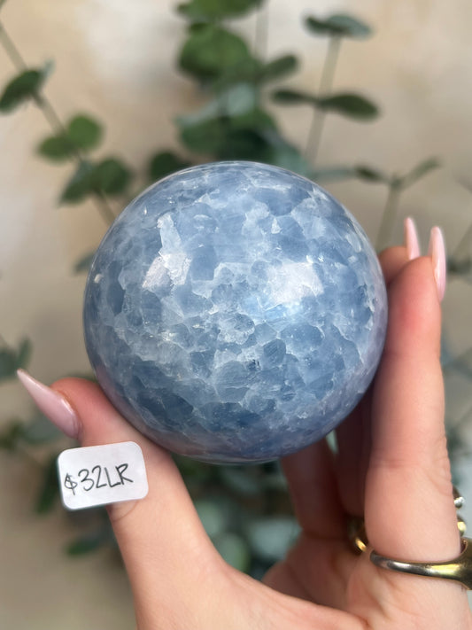 Blue Calcite Spheres (3 options)