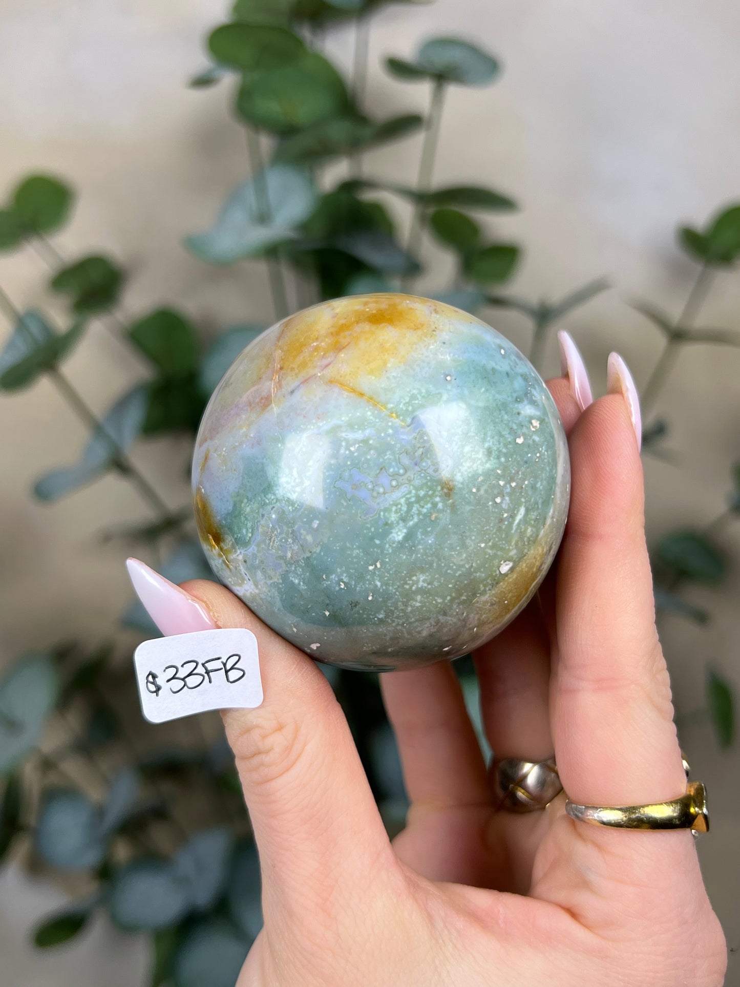 Sea Jasper Spheres (33FB, 33FC)