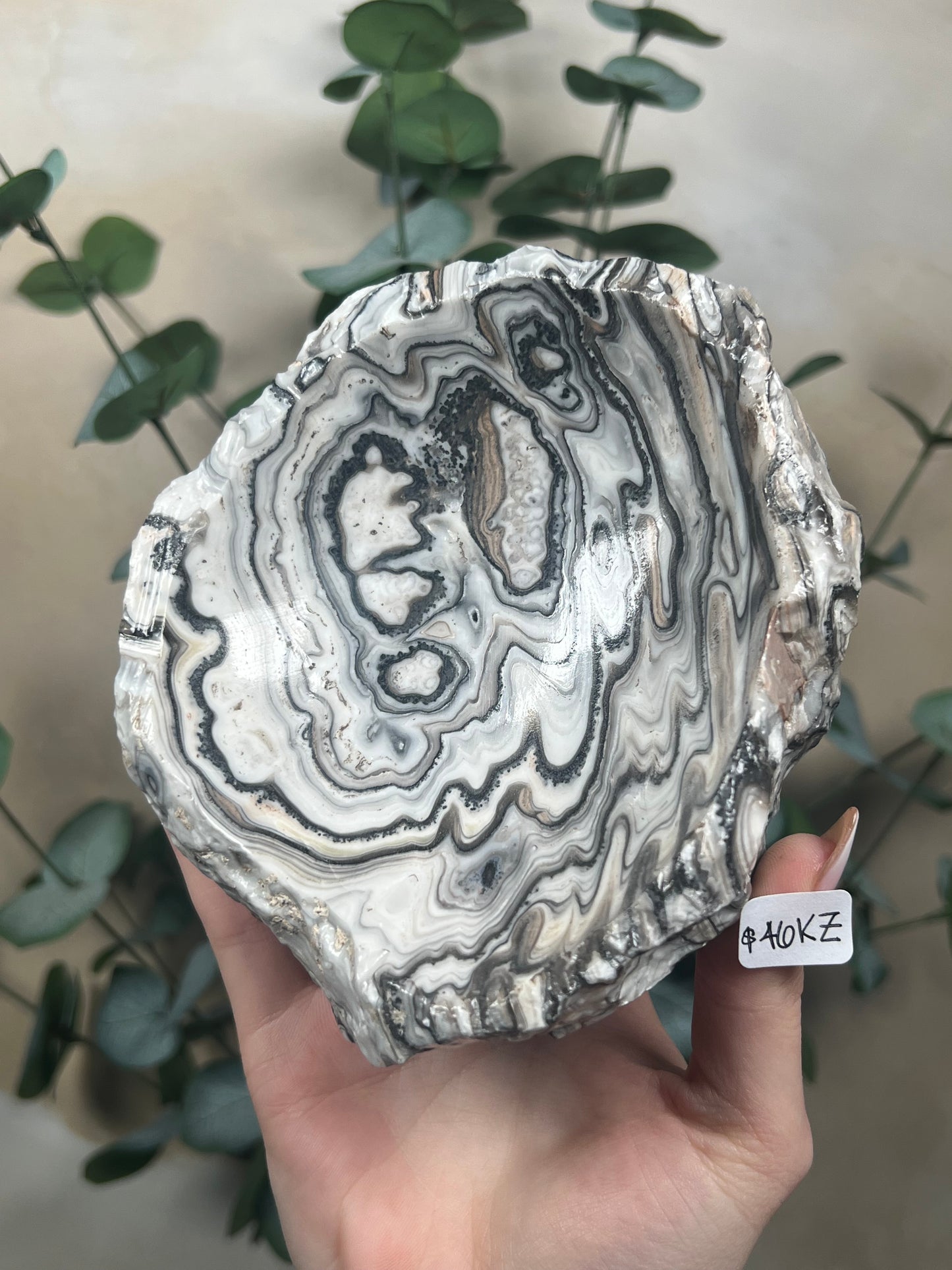 Zebra Calcite Rustic Bowls (5 options)