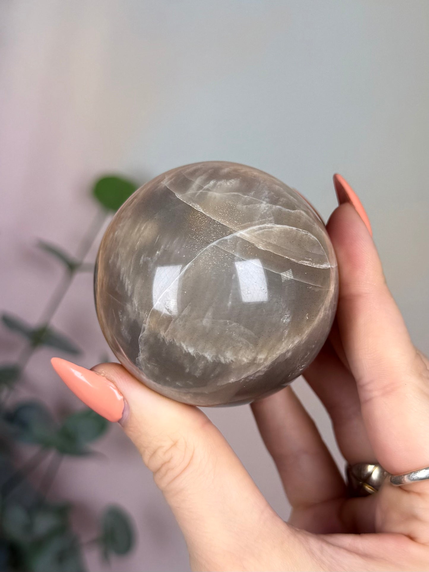 Moonstone Sphere (24AT)