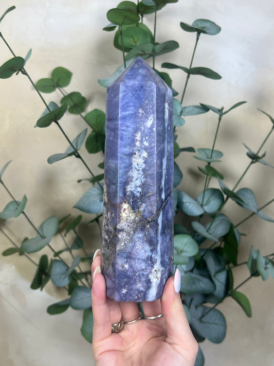 Violet Agate Tower (85AA)