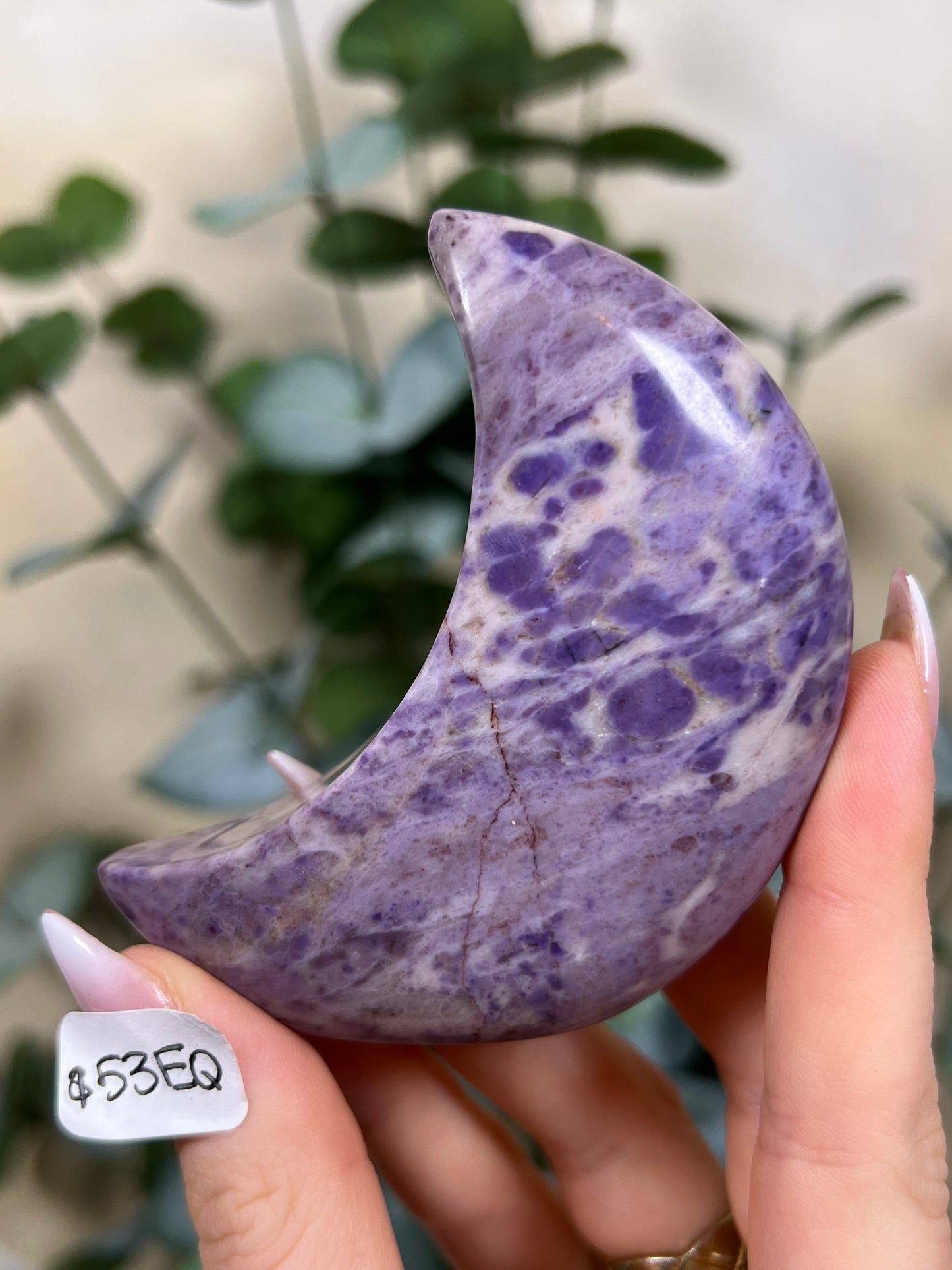 Lavender Jade Standing Moons (53EP, 53EQ)