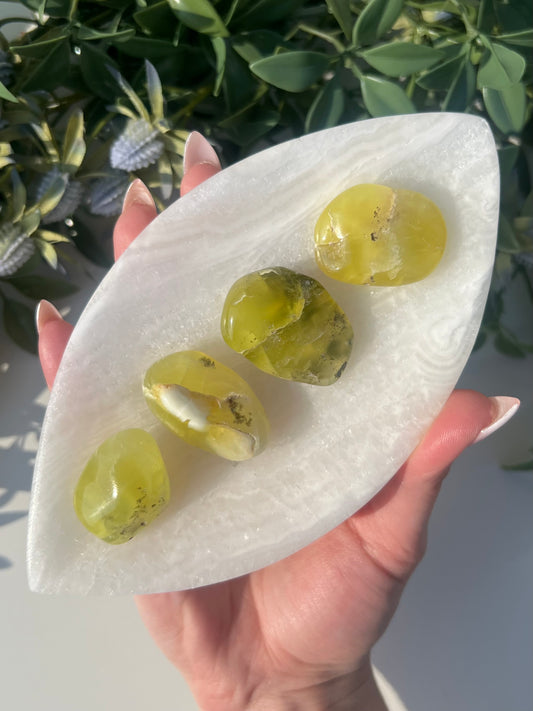 Australian Prehnite Polished (25-30, 4 options)