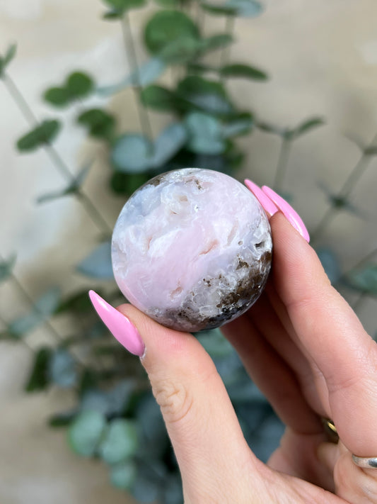 Pink Opal Sphere (25AQ)