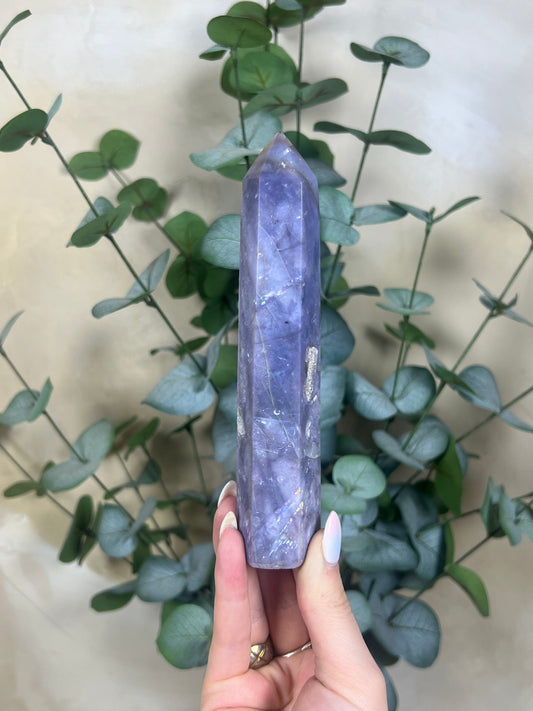 Violet Agate Tower (22AA)