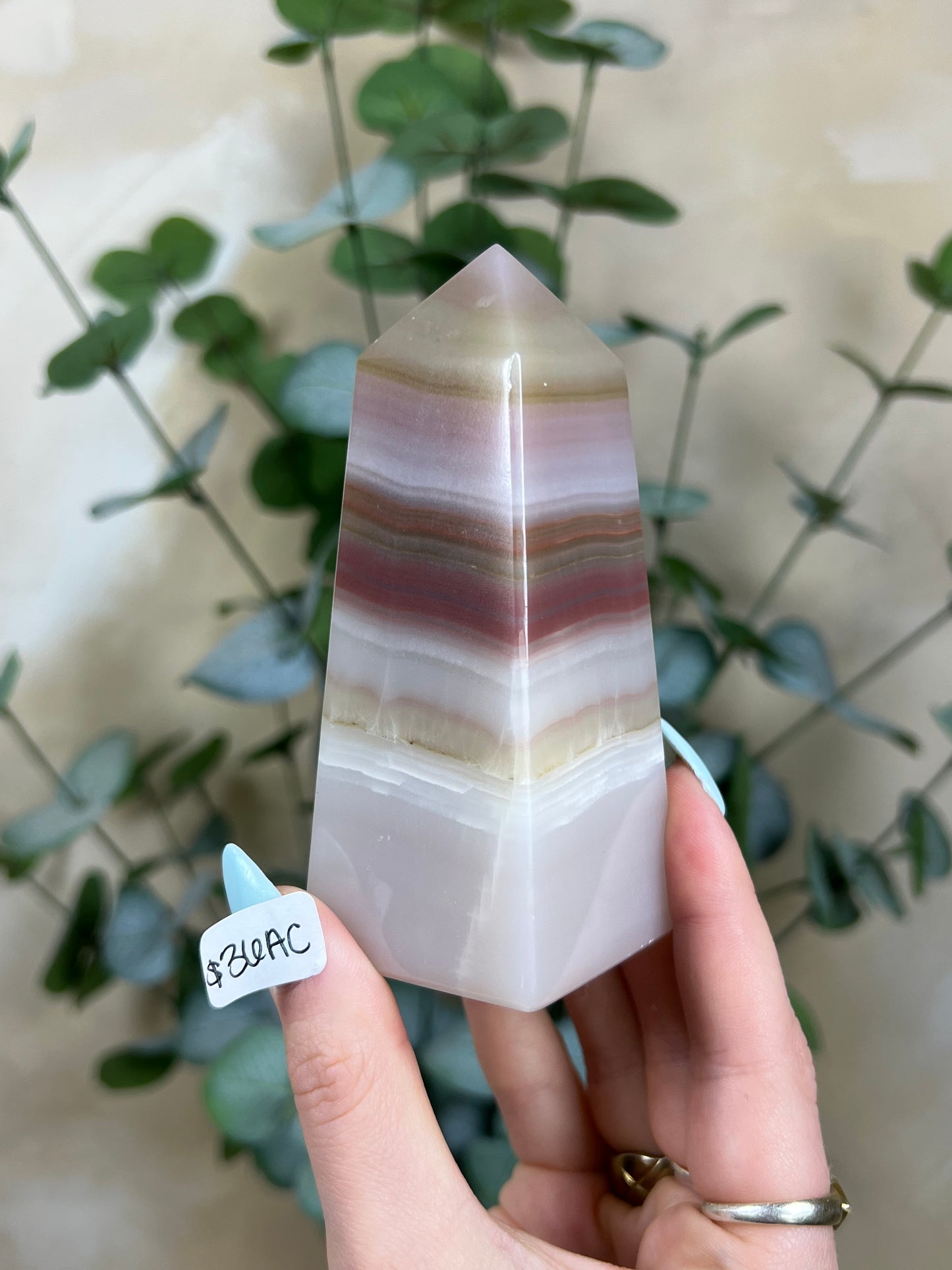 Pink Banded Calcite Towers (32AB-36AC)