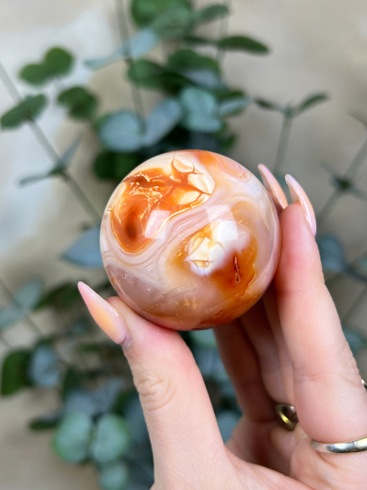 Carnelian Sphere, Brazilian (35AF)