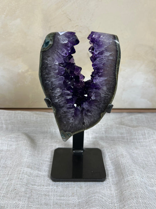 Amethyst on Stand (111AB)