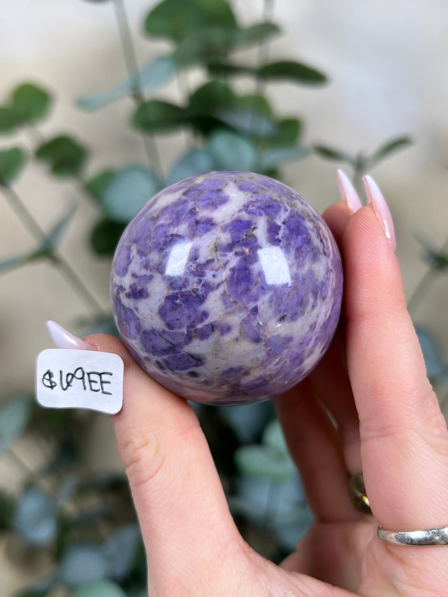 Lavender Jade Spheres (68EH, 69EE, 69EF)
