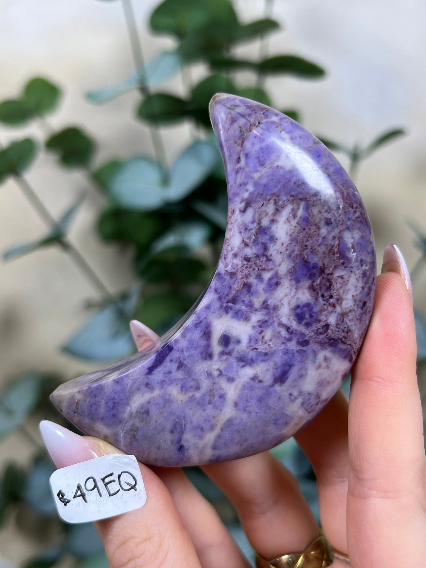 Lavender Jade Standing Moons (49EP, 49EQ)