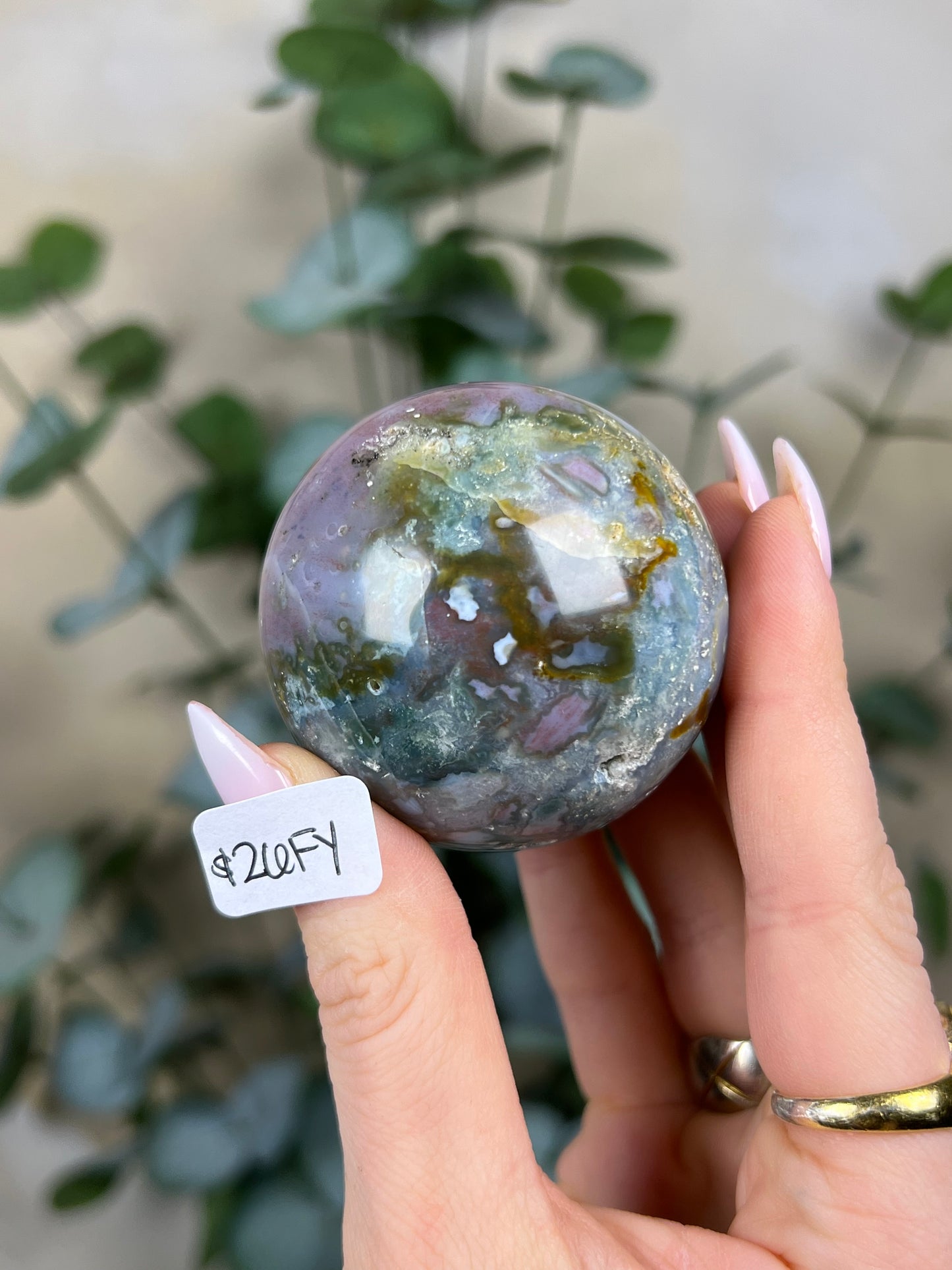 Sea Jasper Spheres (26FX, 26FY, 26FZ)