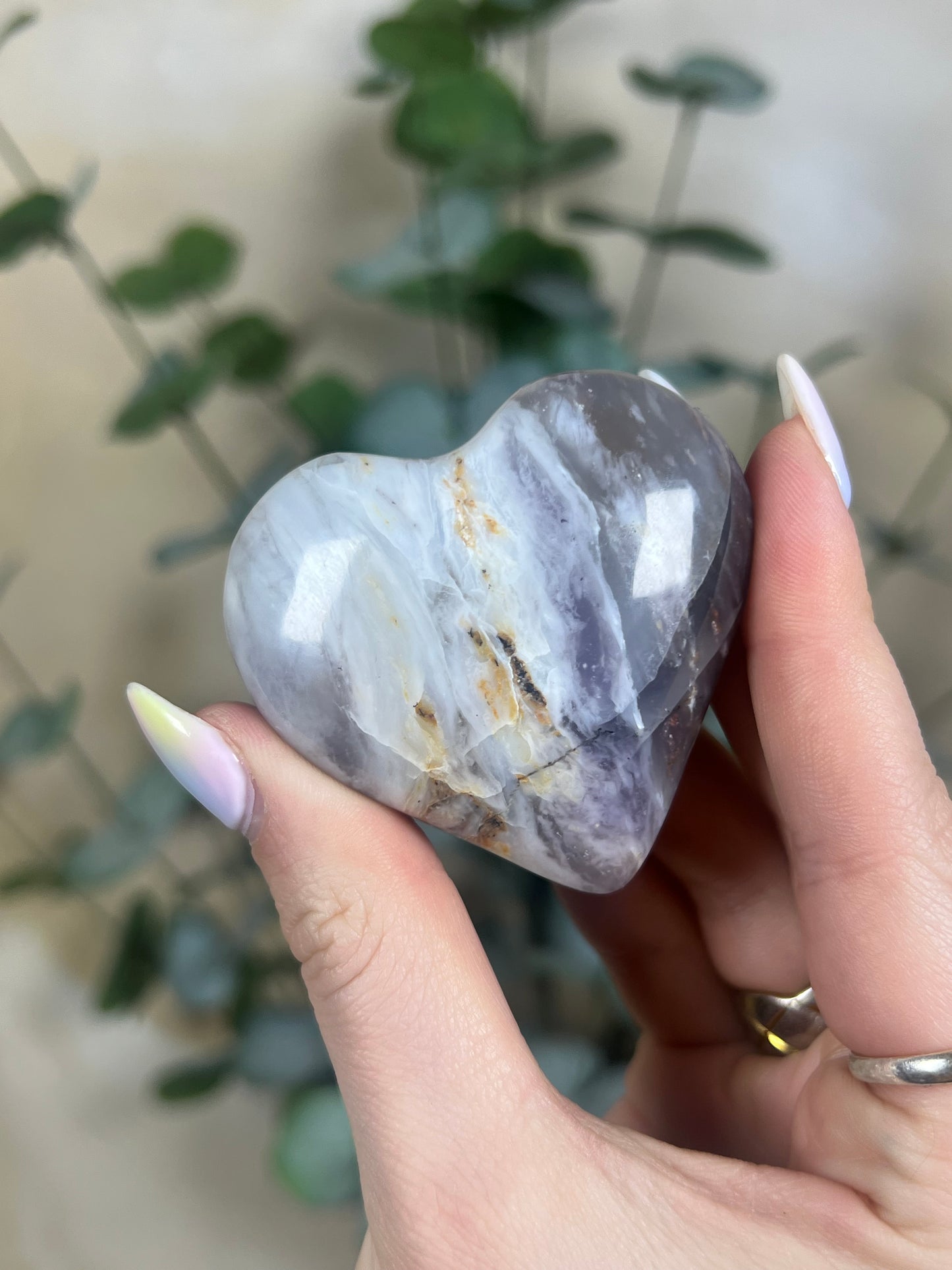 Andean Opal Heart (26AD)