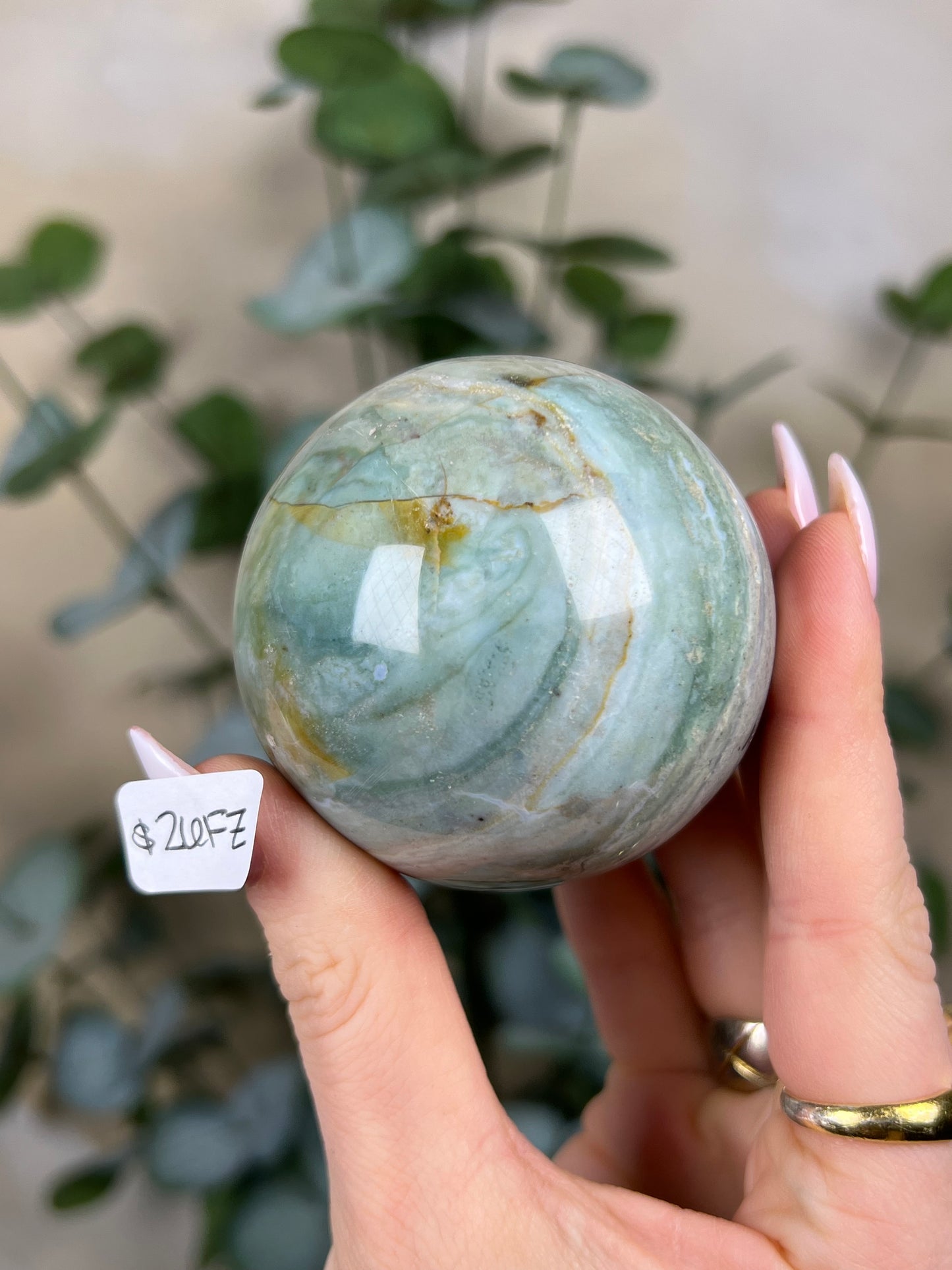 Sea Jasper Spheres (26FX, 26FY, 26FZ)