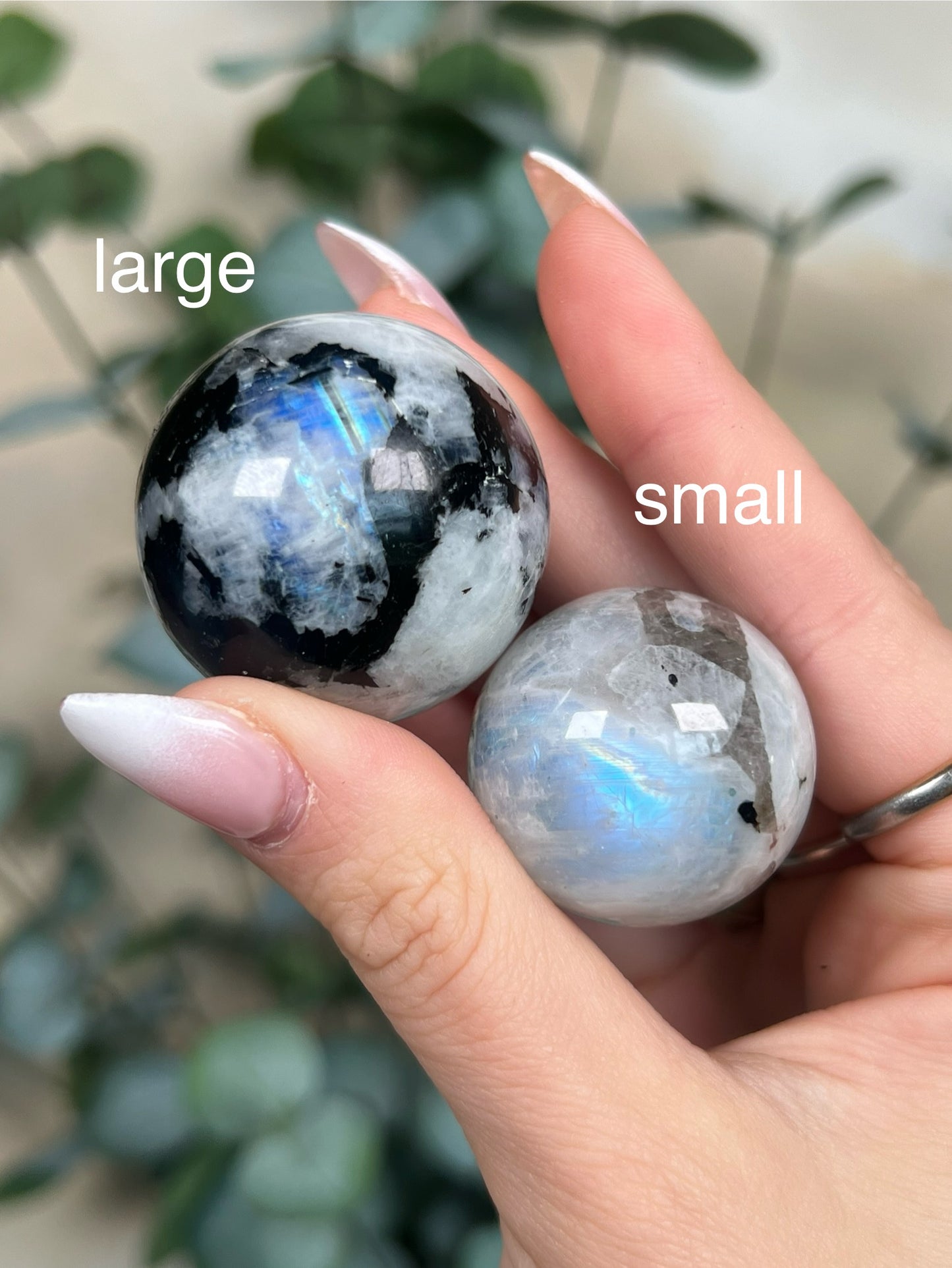 Rainbow Moonstone Mini Sphere