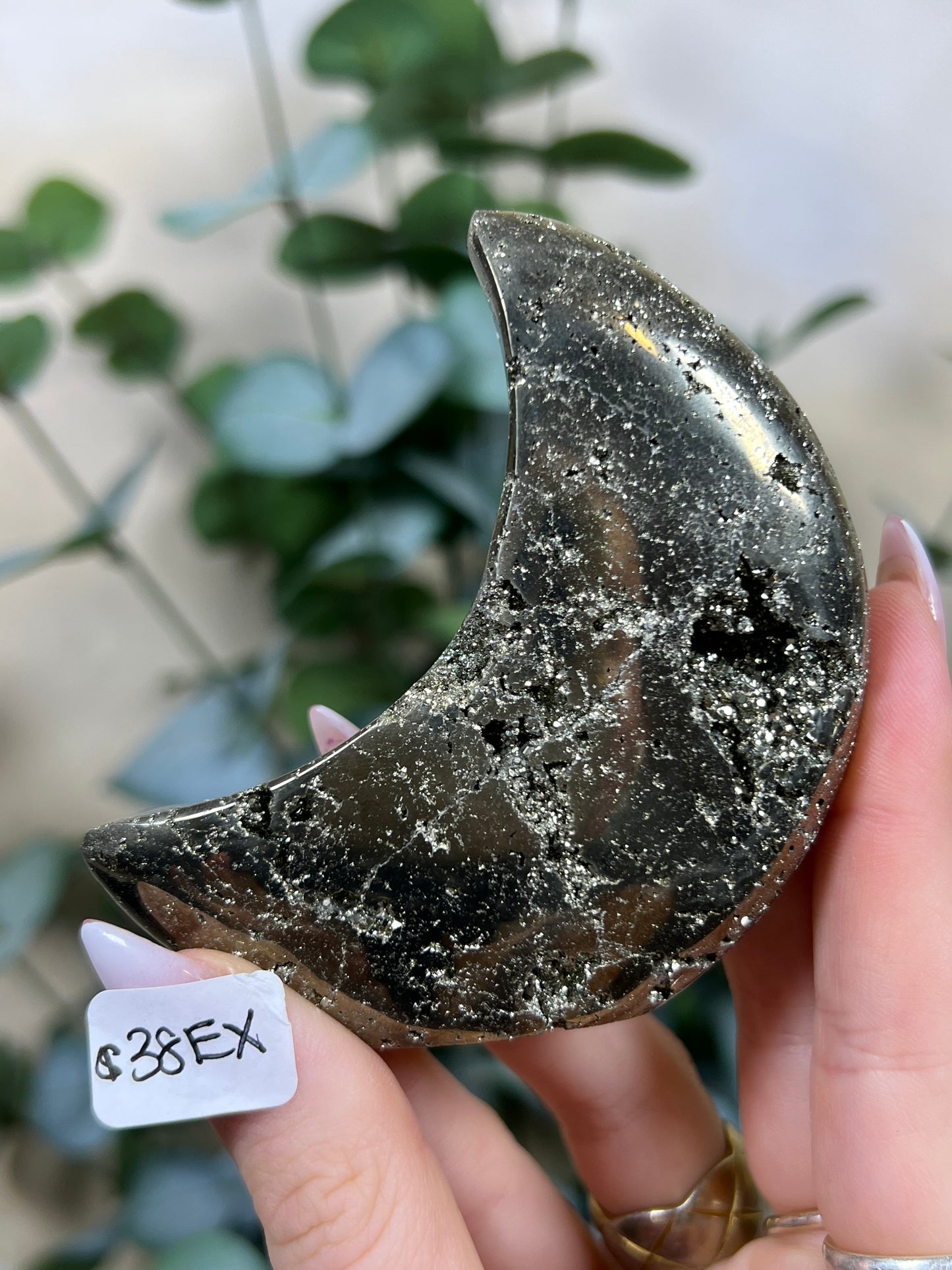 Pyrite Standing Moons (38EW, 38EX)