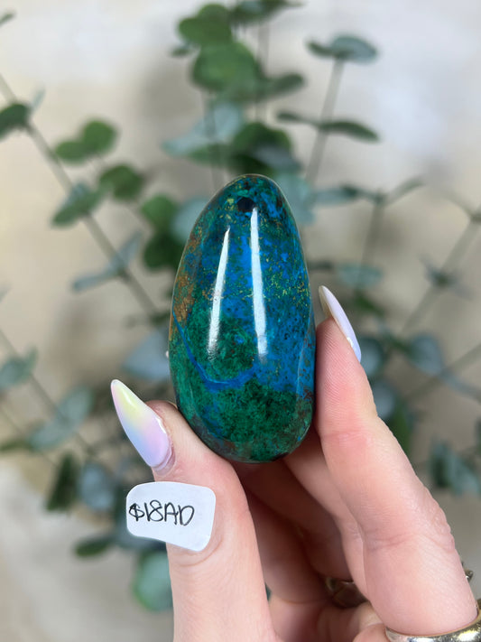 Malachite Chrysocolla Freeforms (18AD-37AA)