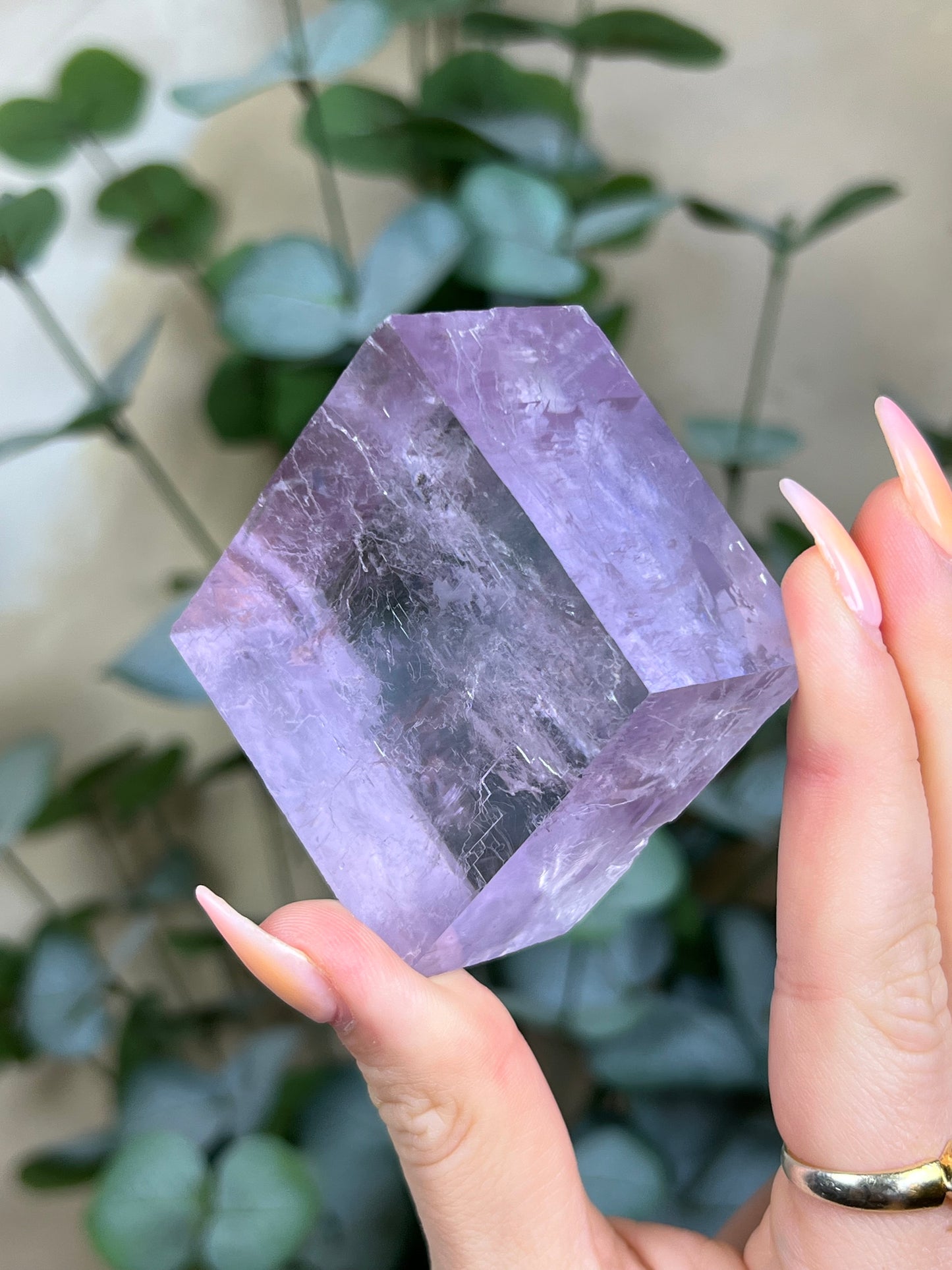 Purple Optical Calcite (105AD)