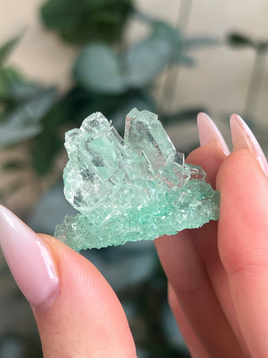 Green Halite with Display Block (70KI)