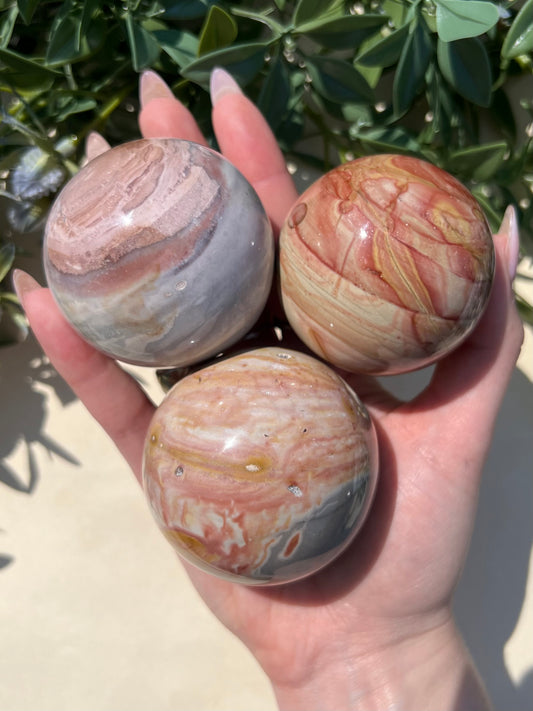 Sea Jasper Spheres - Pastel Autumn (20MX, 22MX, 26LV)