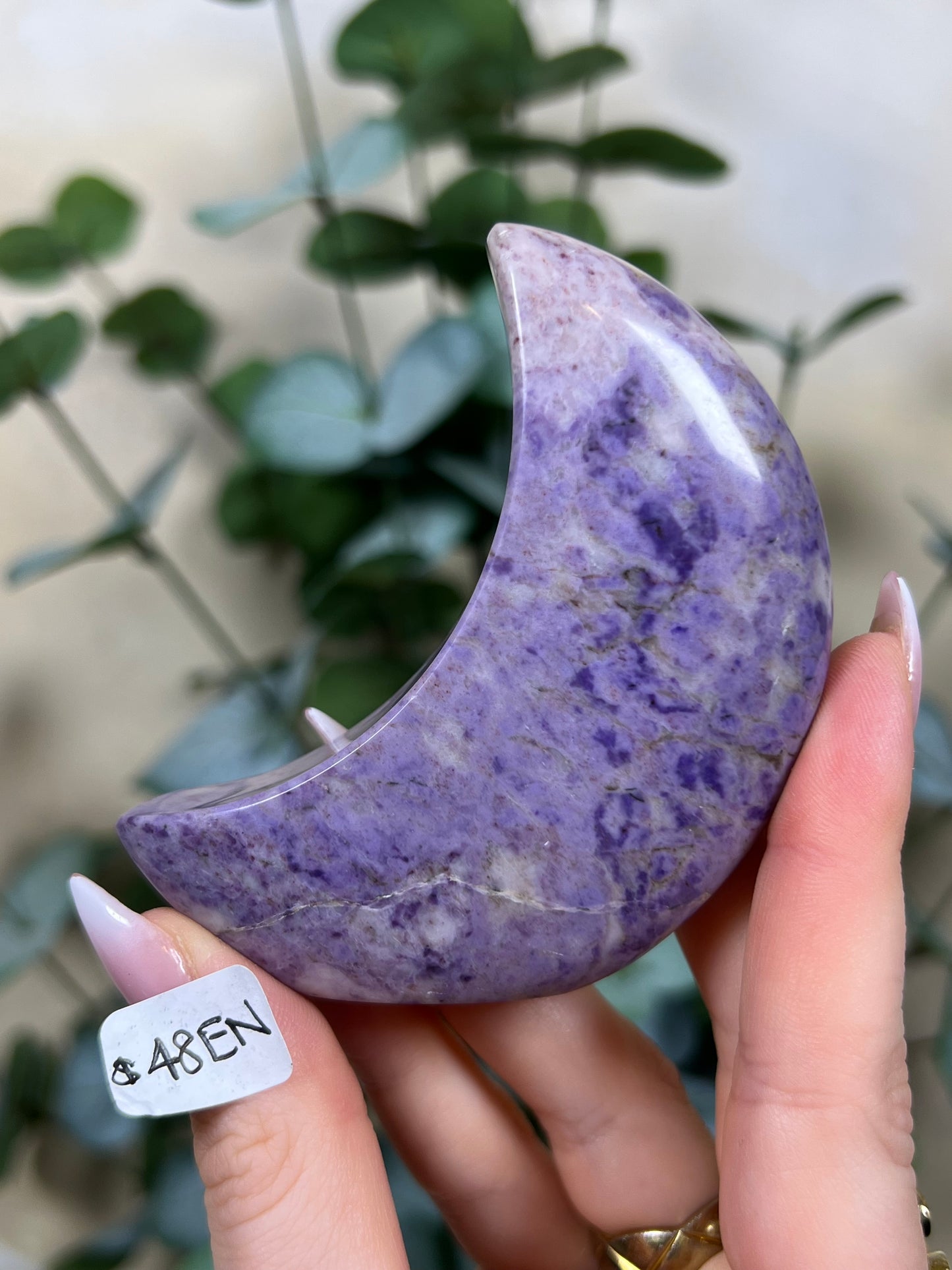 Lavender Jade Standing Moons (48EM, 48EN)