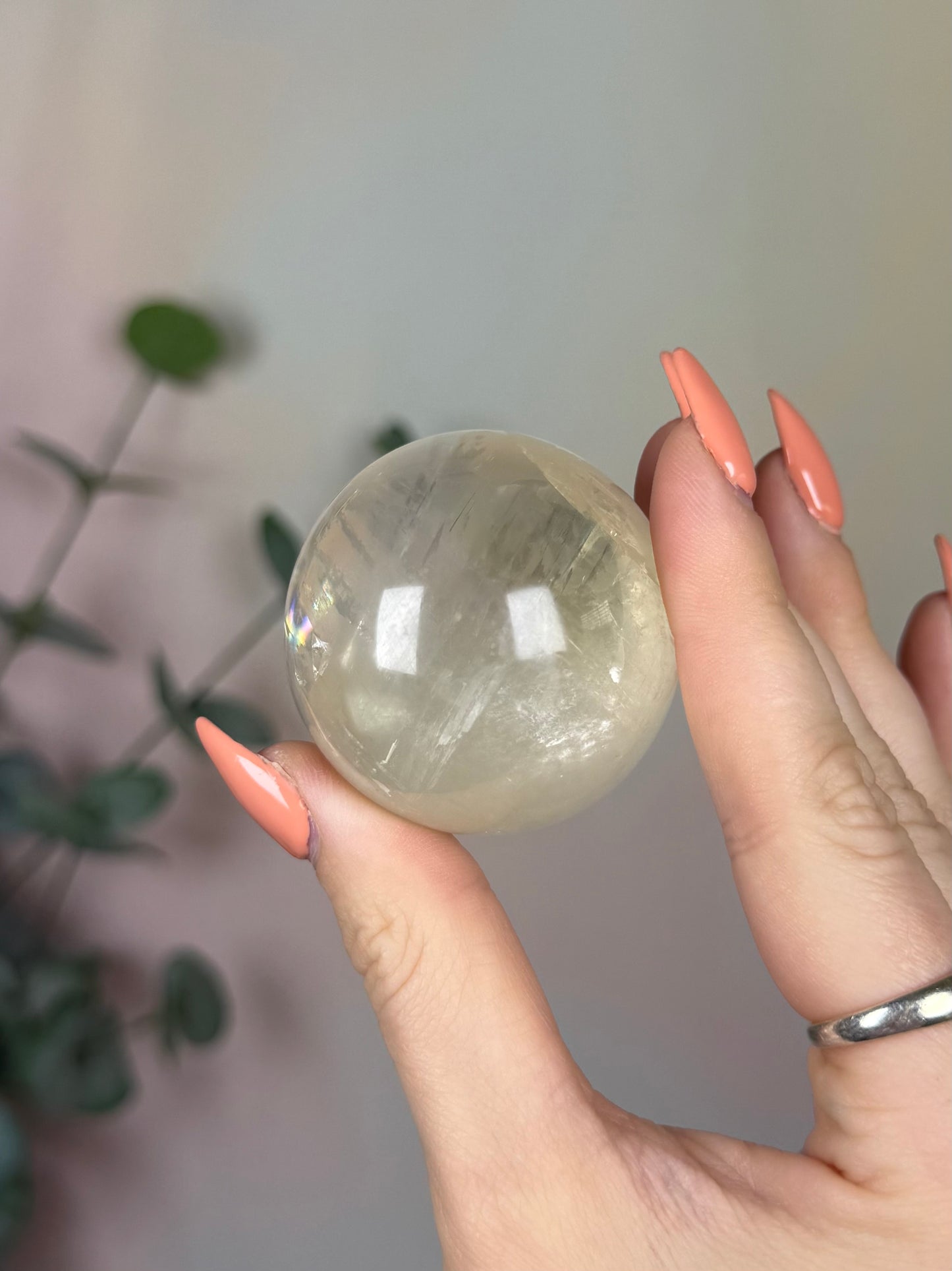 Optical Calcite Sphere (26AR)