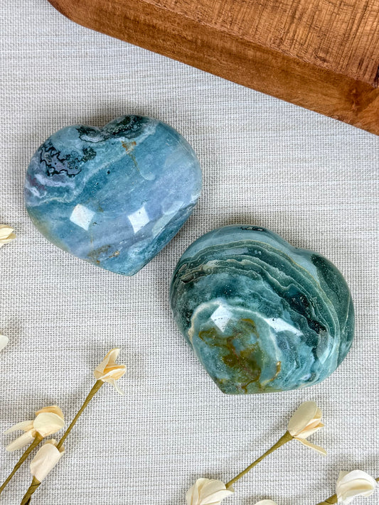 Sea Jasper Hearts (22AG, 27AH)
