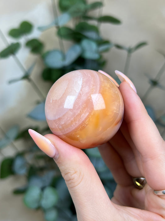 Carnelian Sphere, Brazilian (27AJ)
