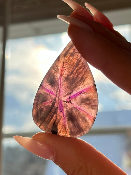 Trapiche Amethyst (44EZ)