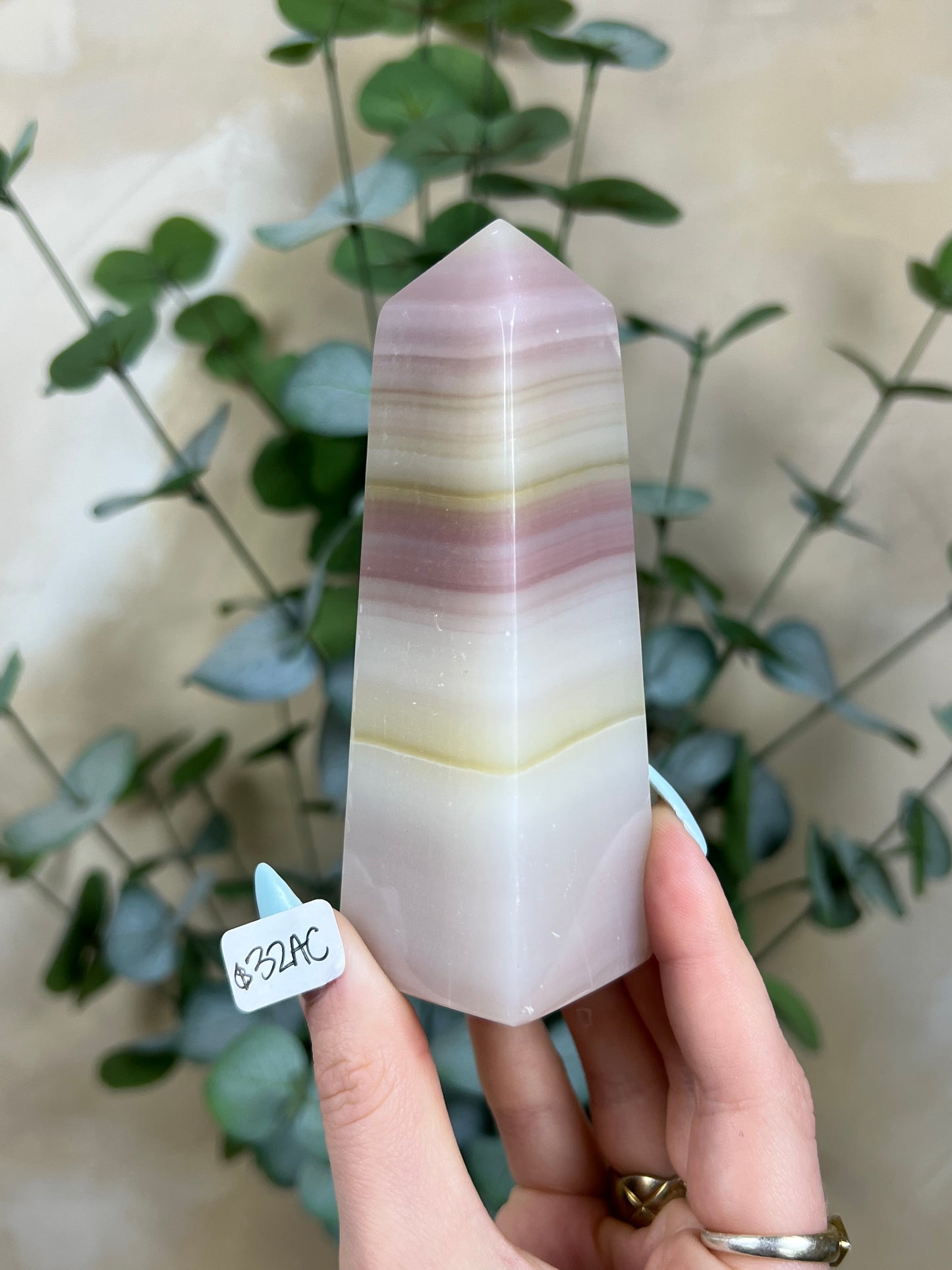 Pink Banded Calcite Towers (32AB-36AC)
