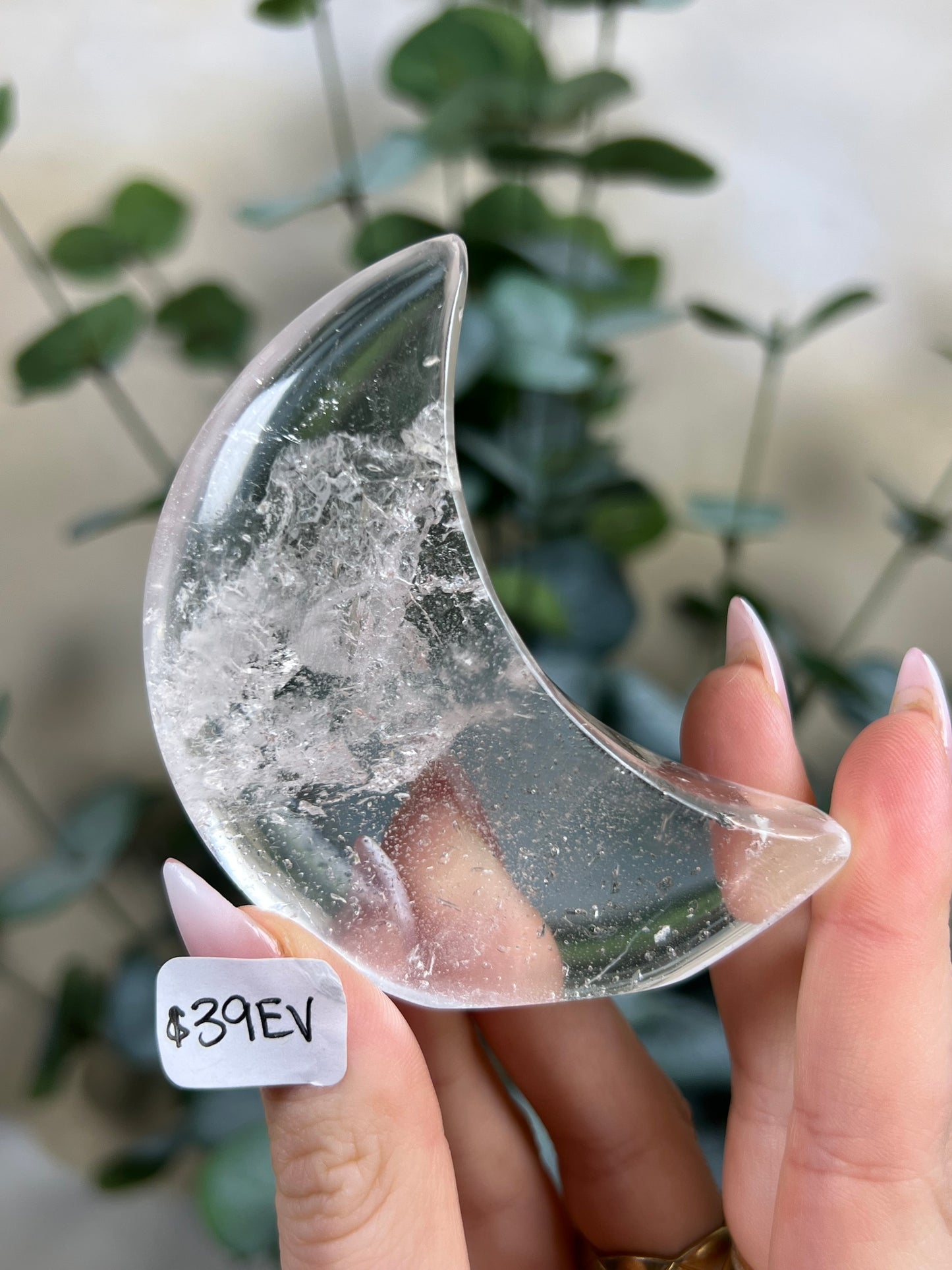 Clear Quartz Standing Moons (39EV, 39EW)