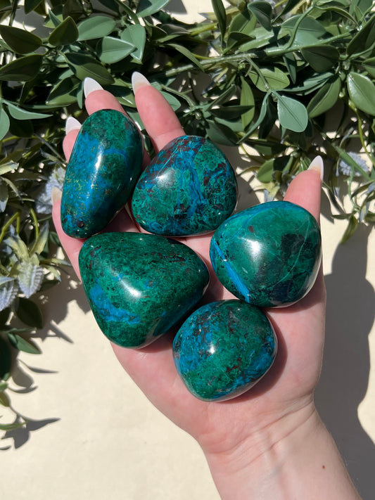 Malachite Chrysocolla Freeforms (18AD-37AA)
