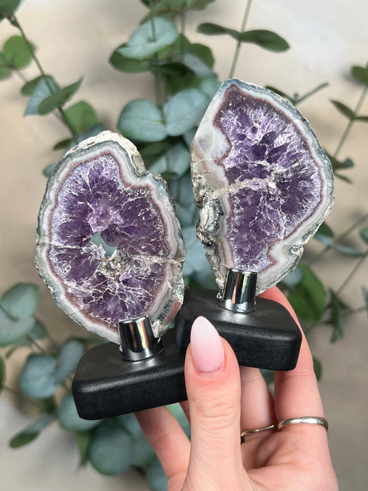 Amethyst Slab on Stand (2 options)