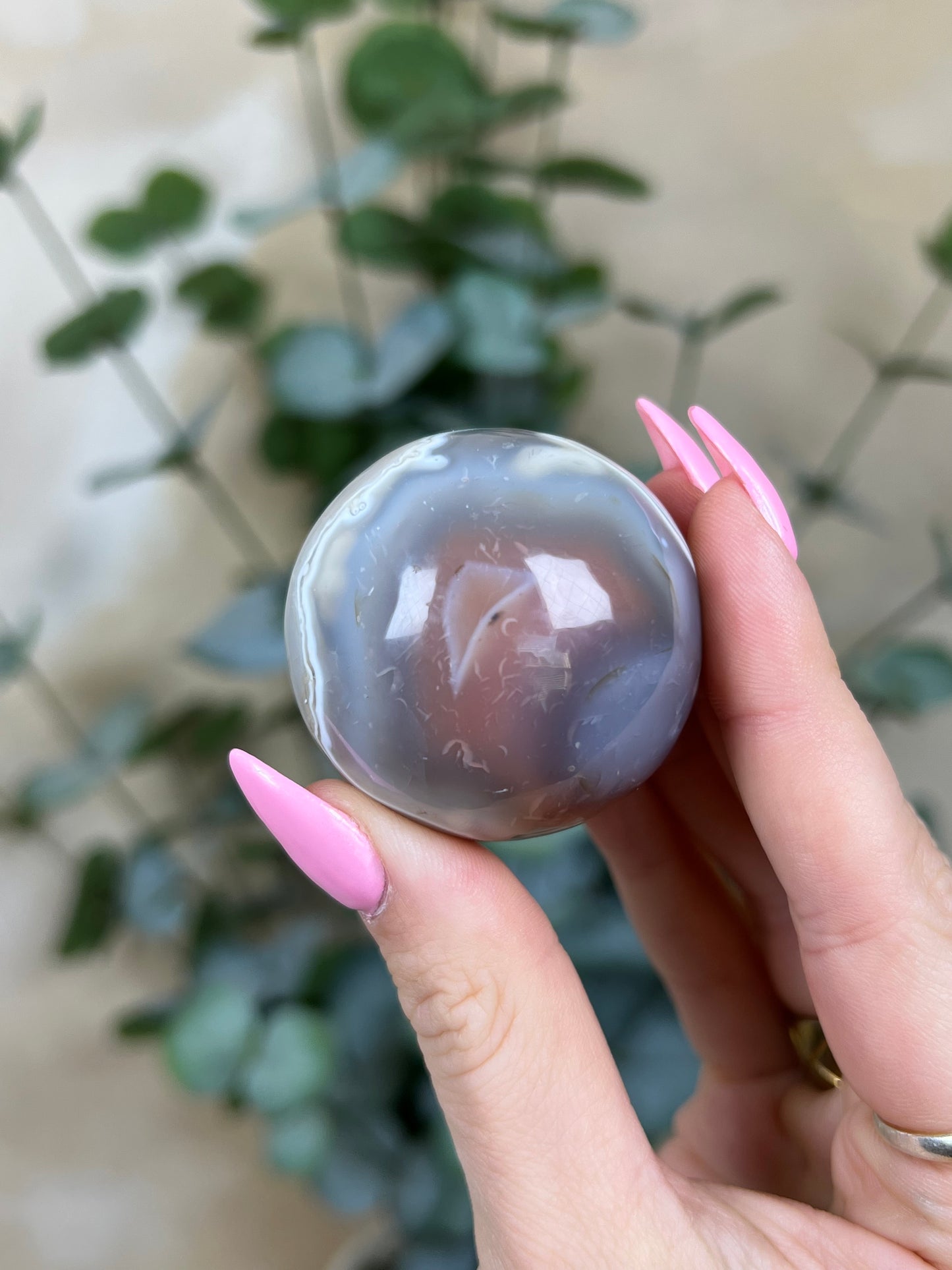 Zimbabwe Agate Sphere (36AD)