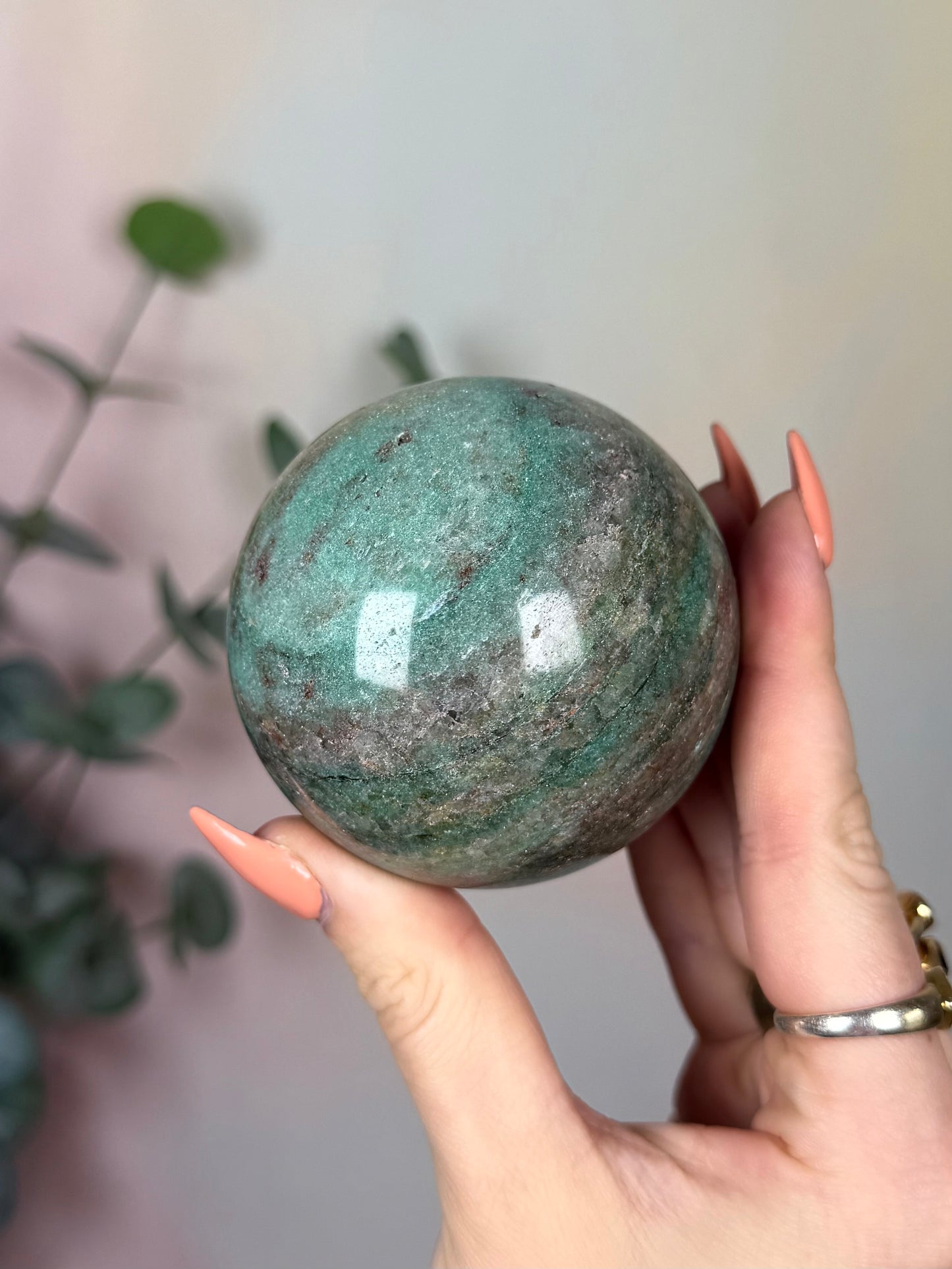 Aventurine Sphere (33AQ)